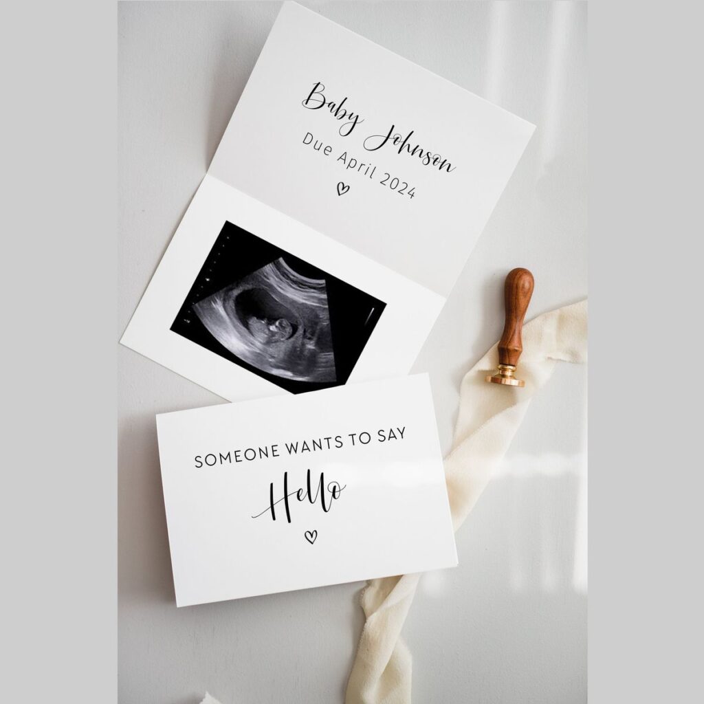 how to announce you are pregnant