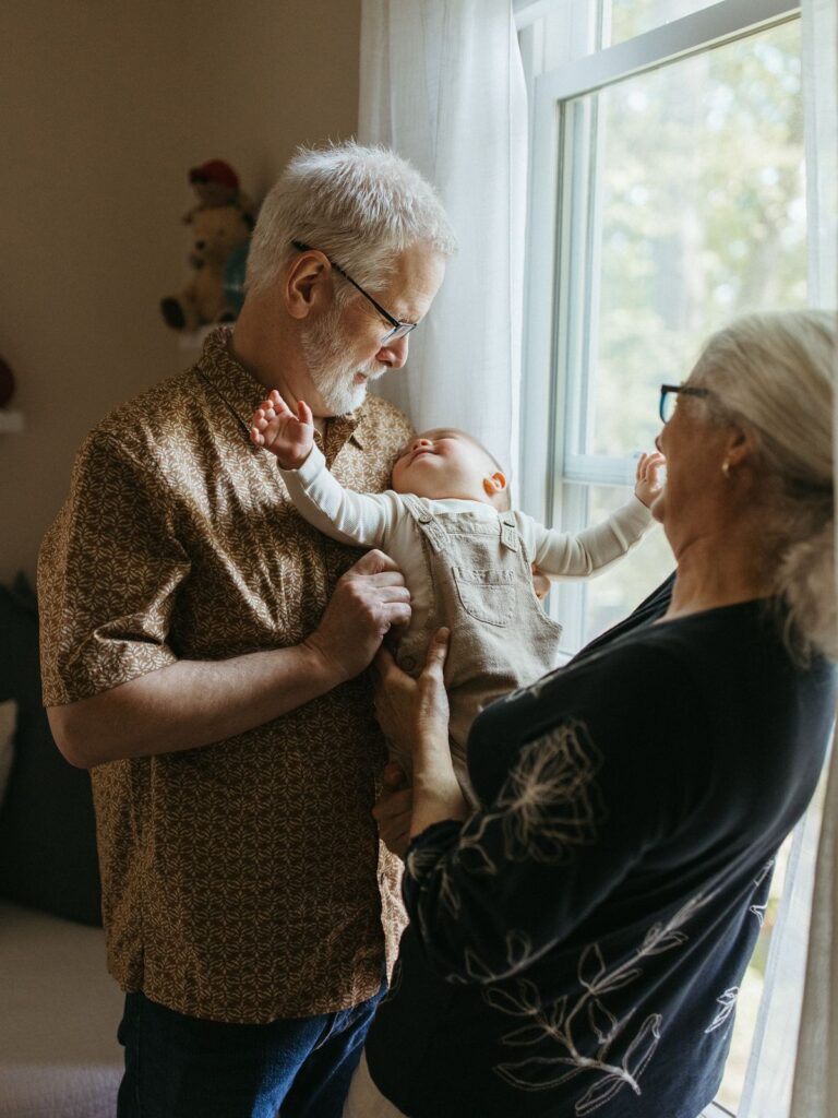 Telling your grand parents you are pregnant