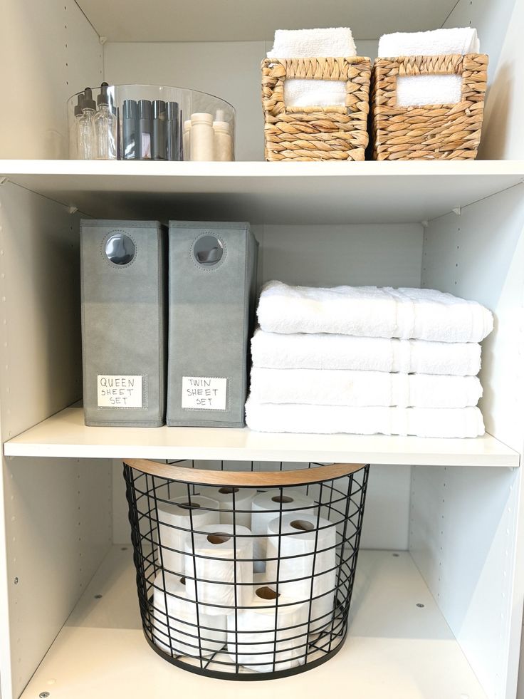 Nursery closet organization