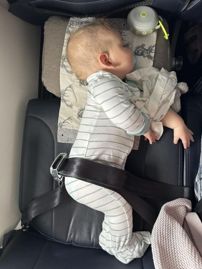 Co-sleeping with a newborn