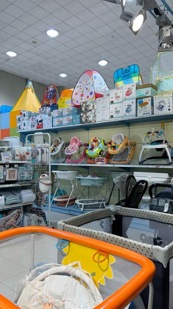 Finding discounts and seasonal deals on baby essentials before your baby arrives.