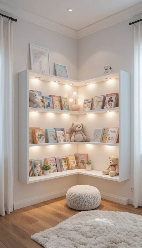 Nursery furniture layout
