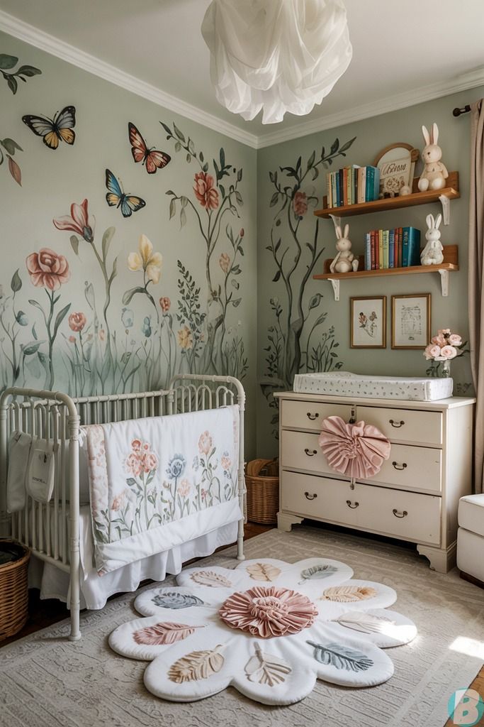 Adorable Nursery Theme Ideas for Baby Girls 