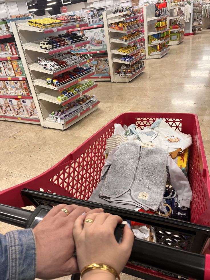 Saving money by borrowing temporary baby equipment from family and friends.