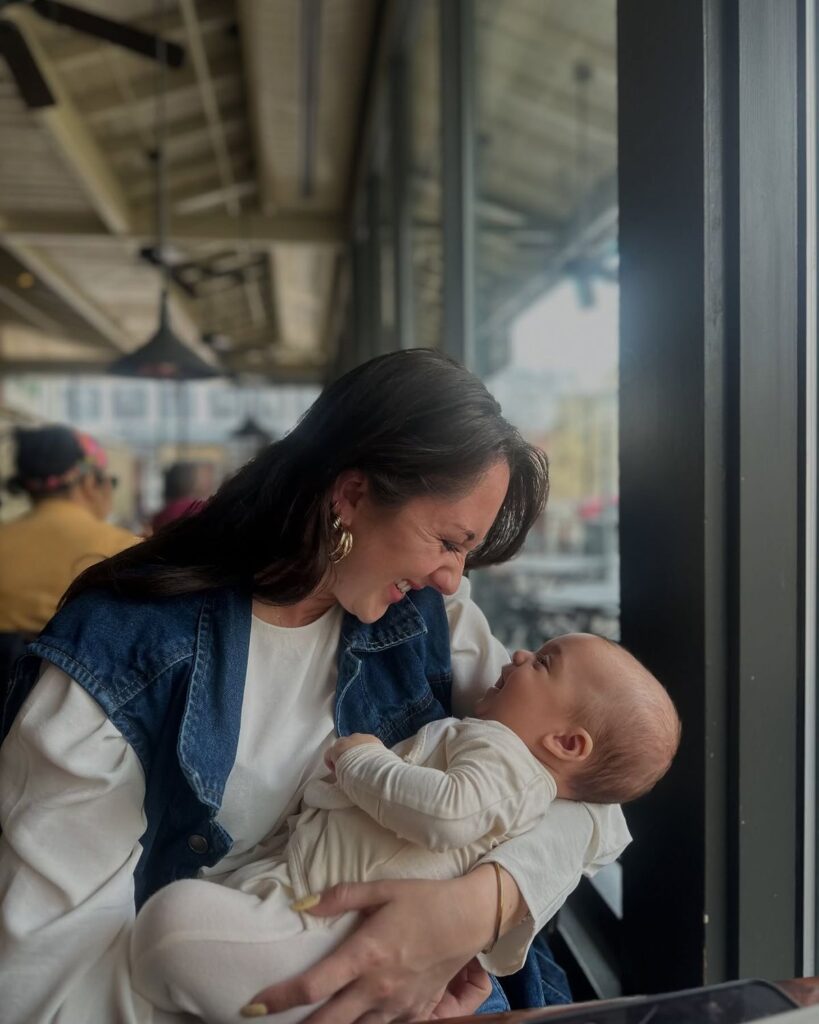 Co-sleeping with a newborn