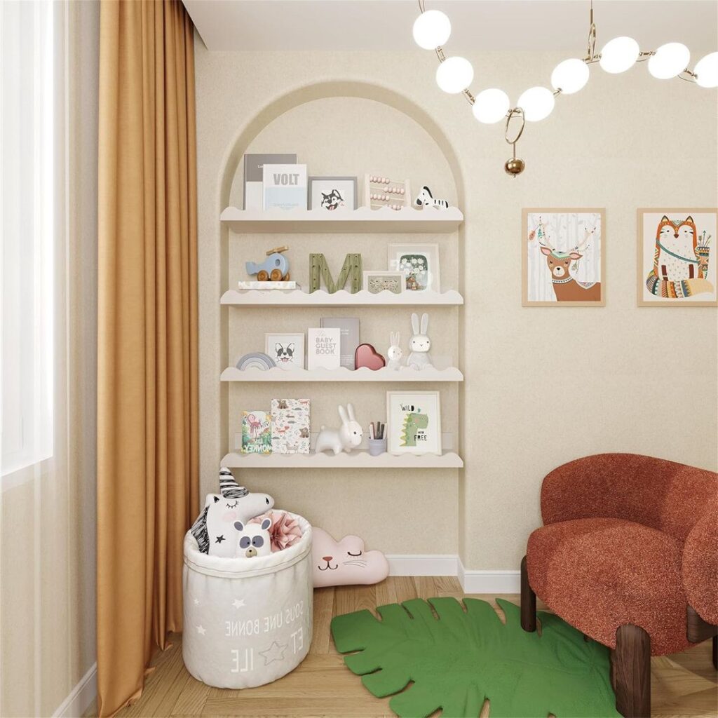 Nursery furniture layout
