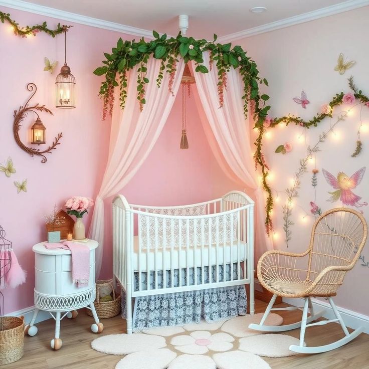 Adorable Nursery Theme Ideas for Baby Girls 