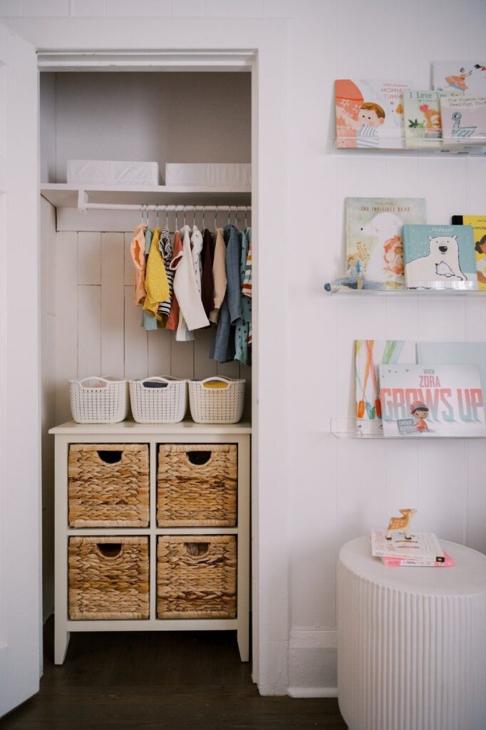 Nursery organization ideas