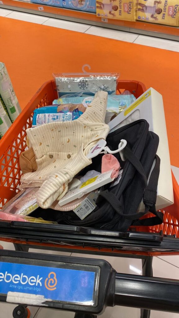 Finding discounts and seasonal deals on baby essentials before your baby arrives.