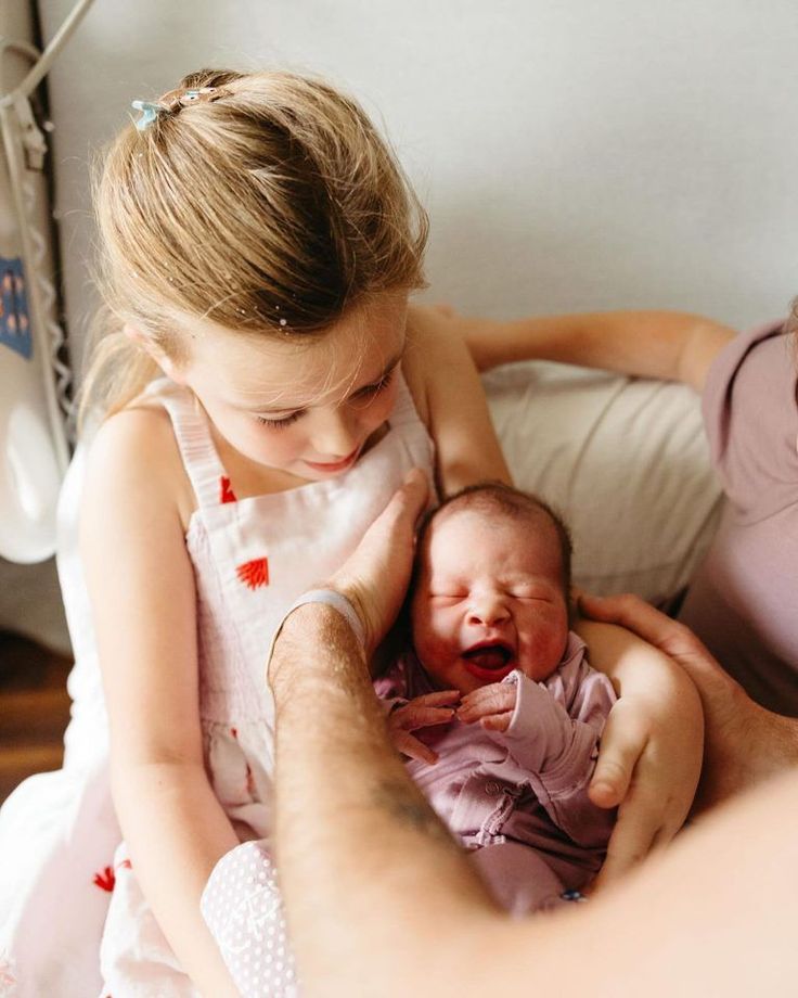 Checklist for preparing older children for a new sibling.