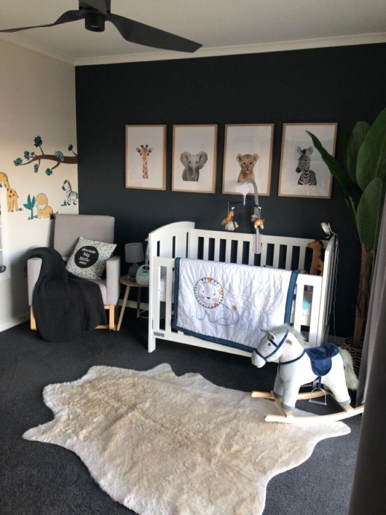 Modern nursery colors