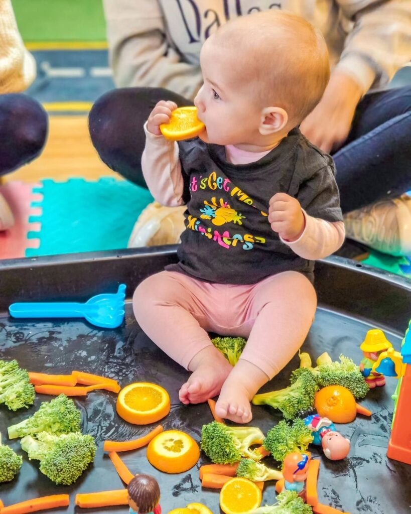 sensory play for babies