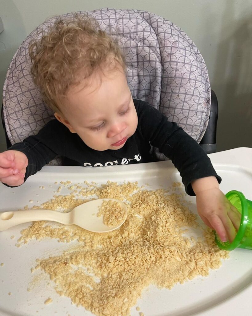 sensory play for babies