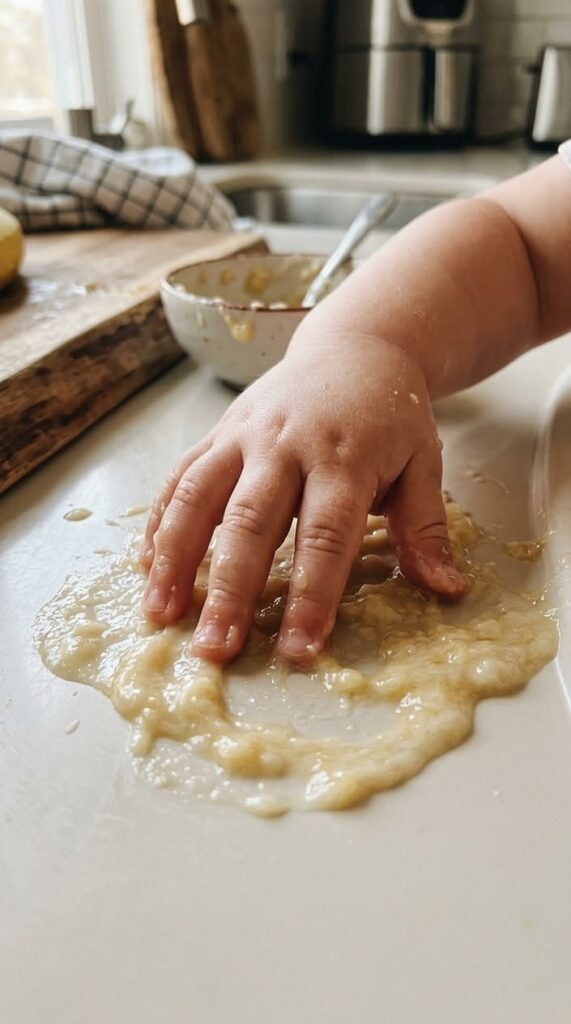 edible sensory play for babies