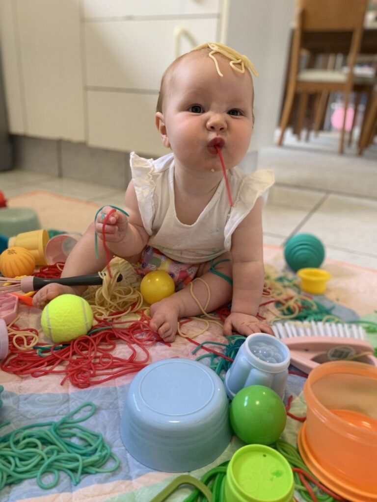 baby activities at home