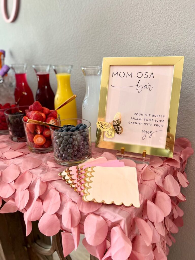 baby sip and see party