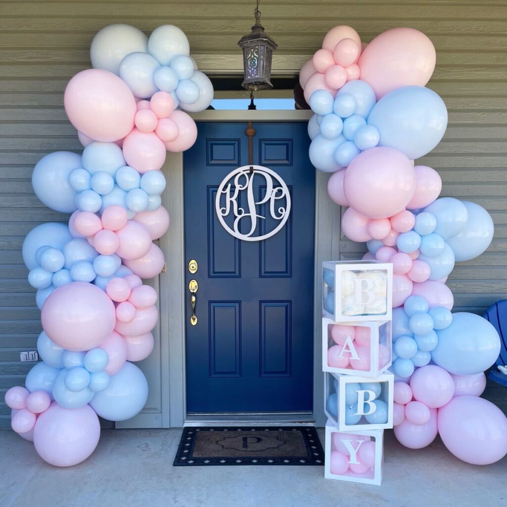 creative gender reveal decorations