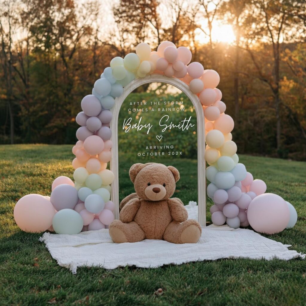 gender reveal celebration