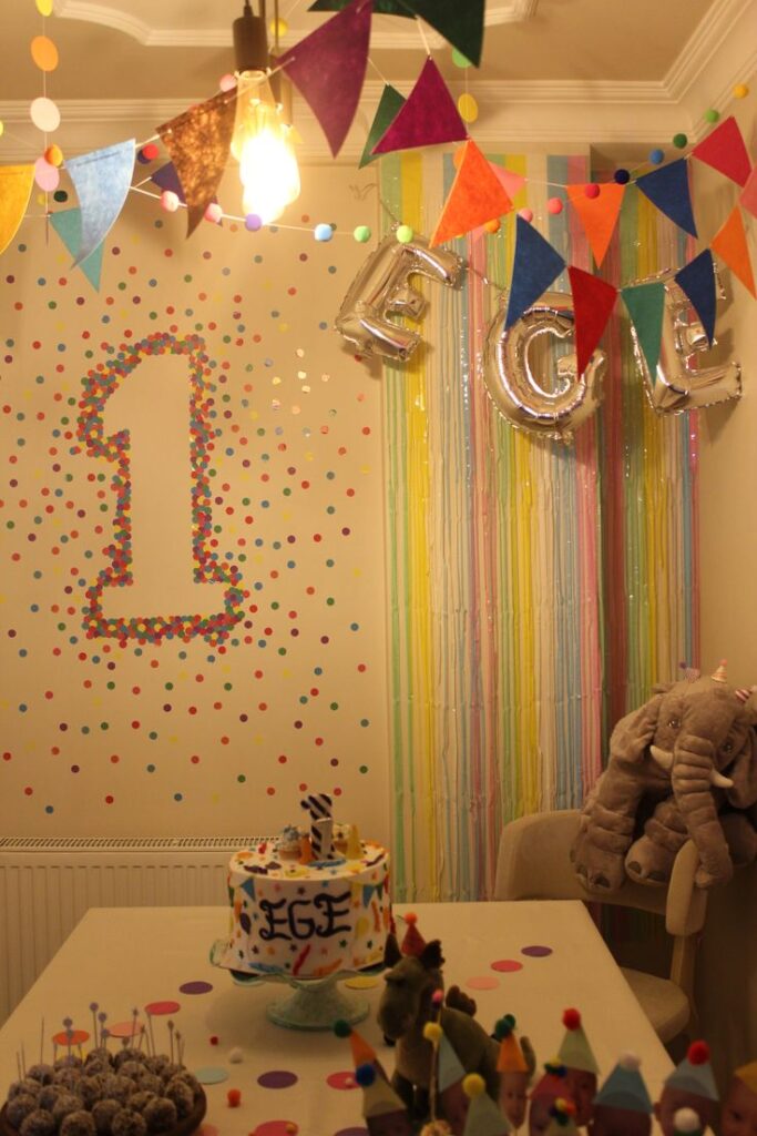 neutral birthday party ideas