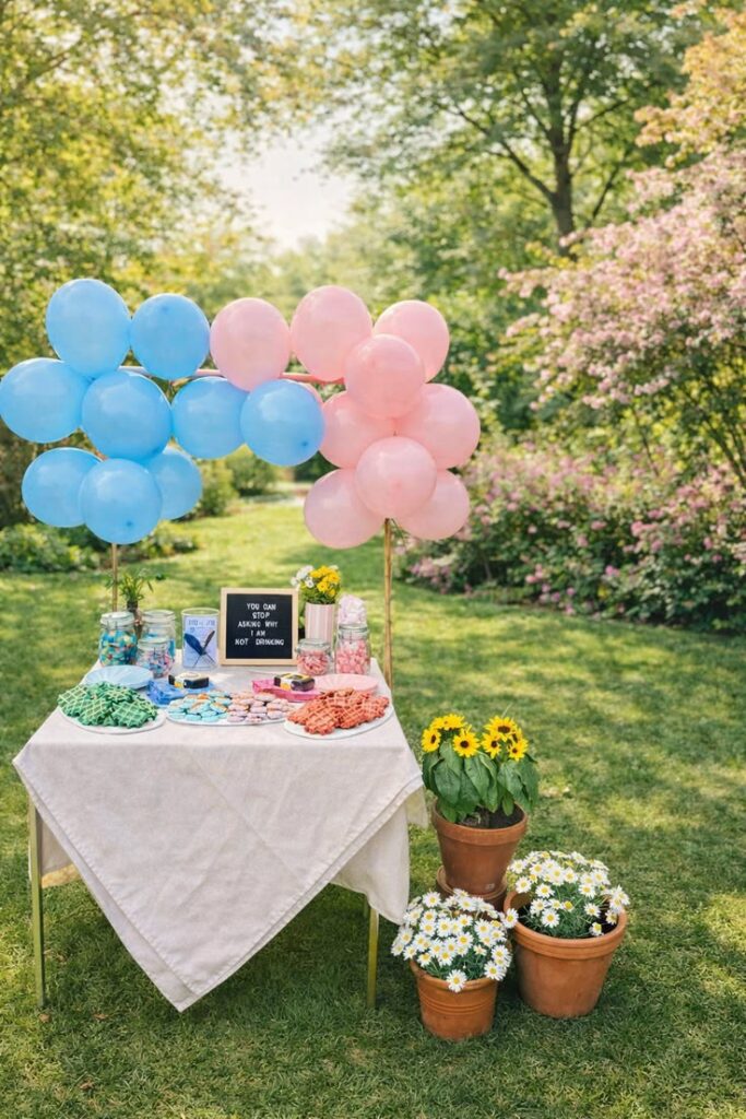 creative gender reveal themes