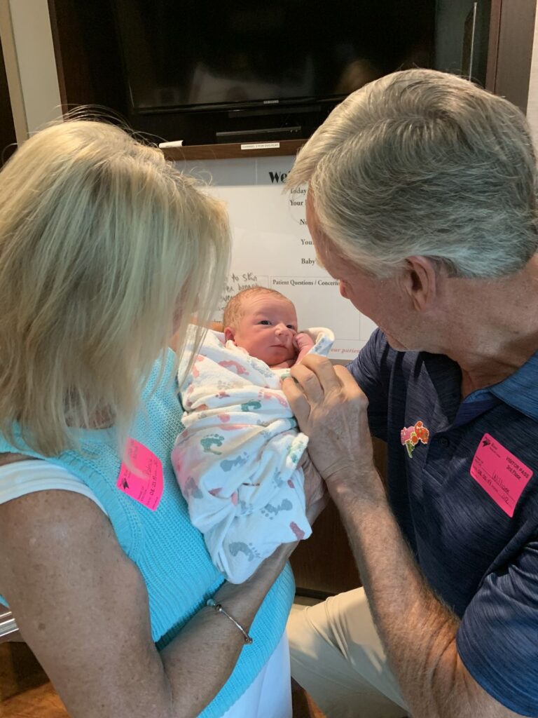 newborn homecoming celebration