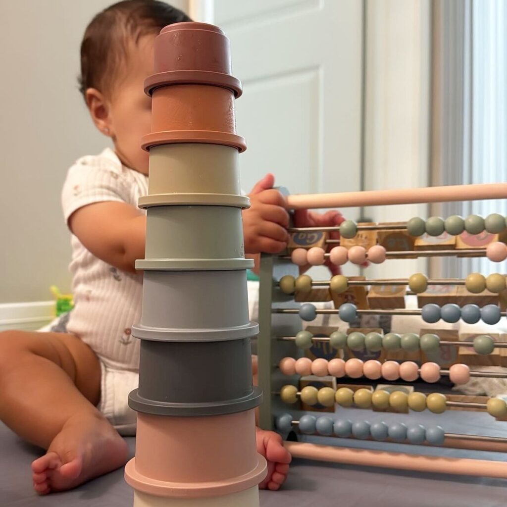 standing baby activities