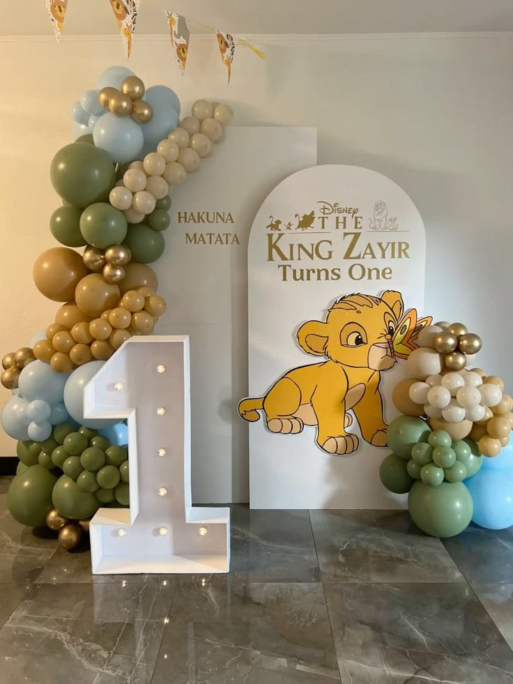 baby boy birthday decorations