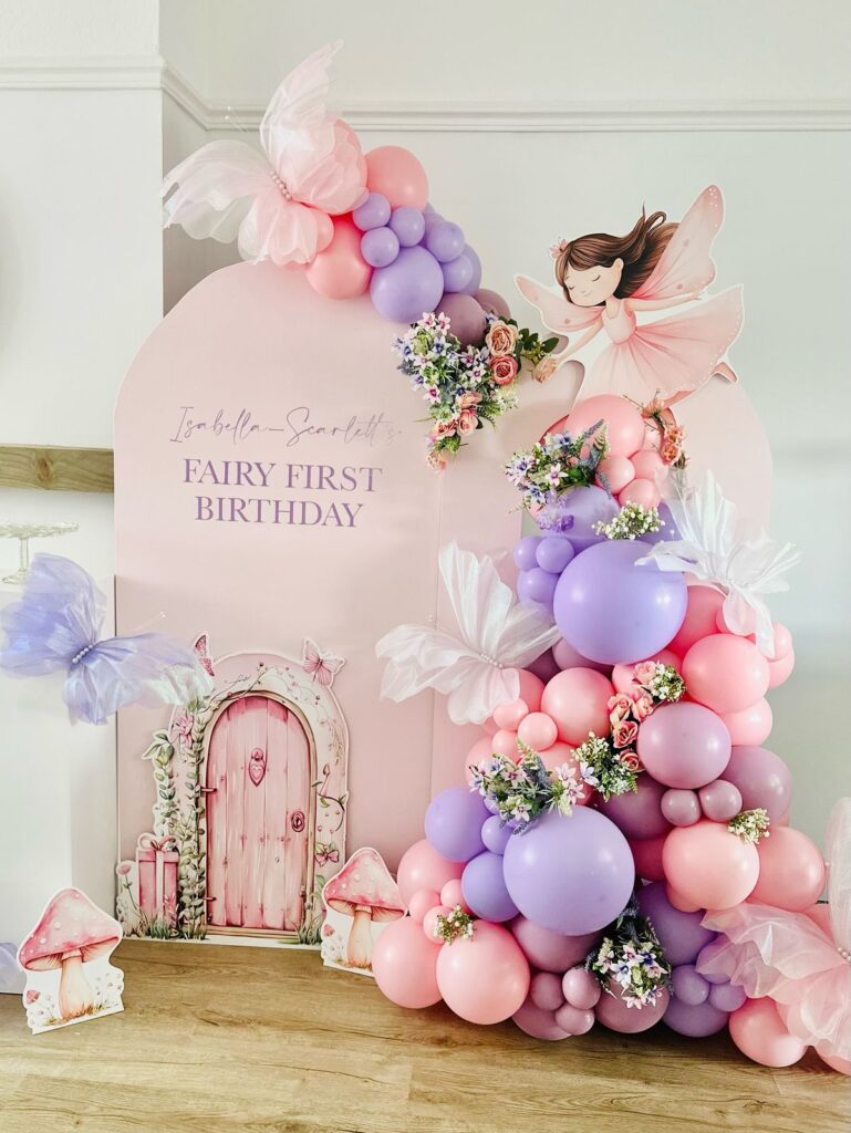 baby girl birthday decorations