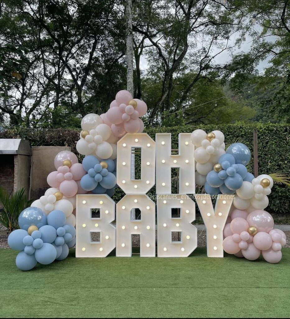 creative gender reveal decorations