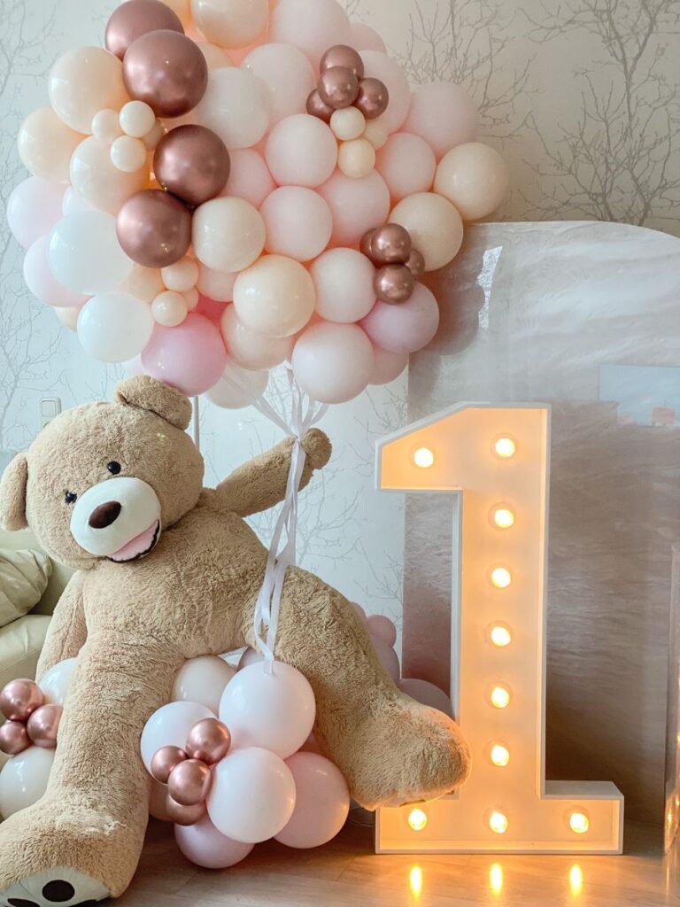 baby girl birthday decorations
