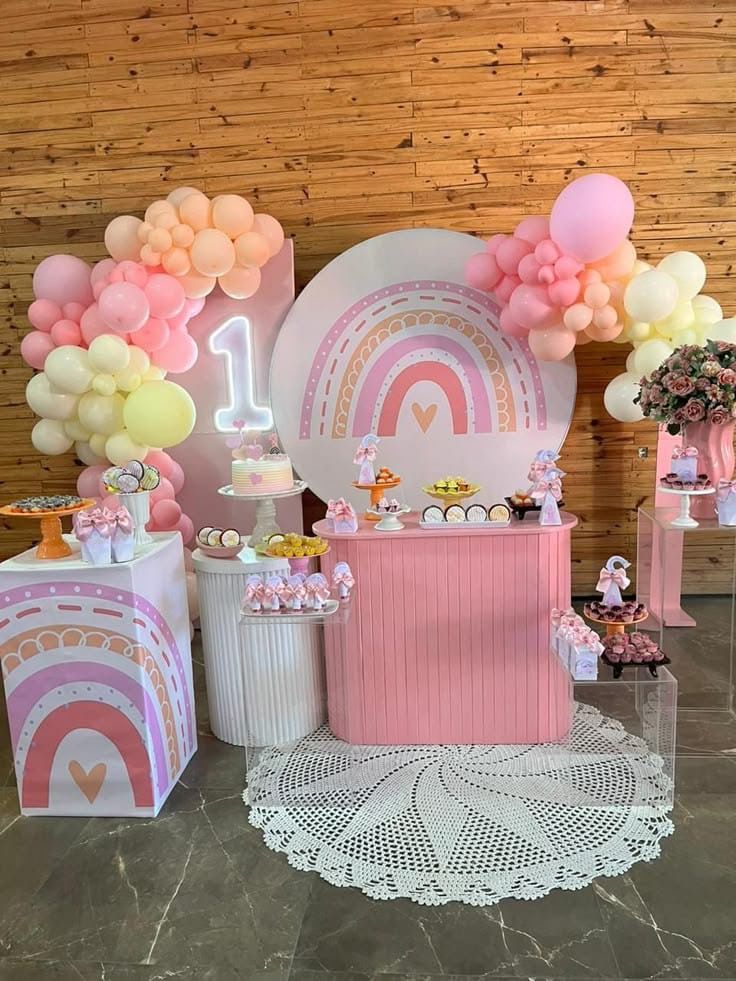 baby girl birthday decorations