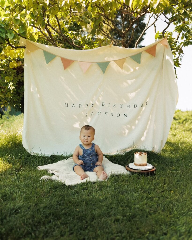 first birthday cake smash