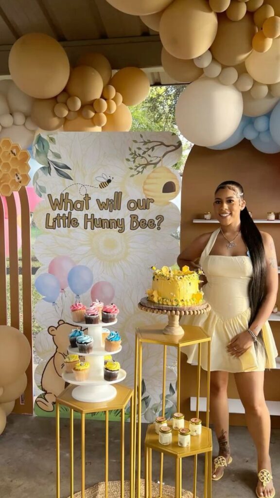 gender reveal celebration