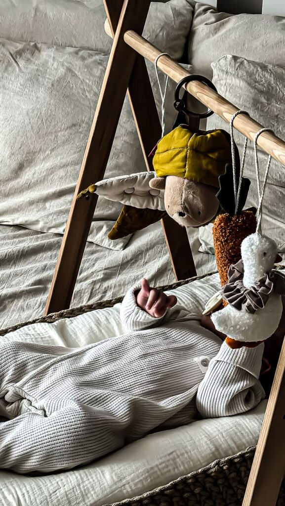 Montessori play for newborns