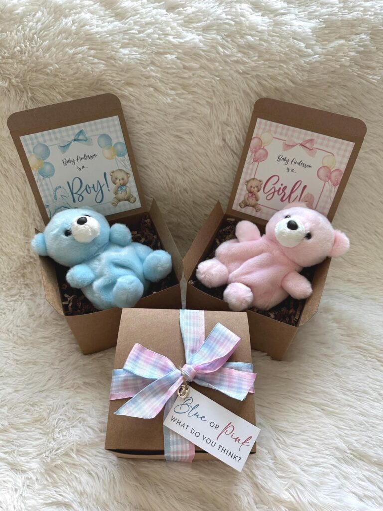 baby gender reveal ideas