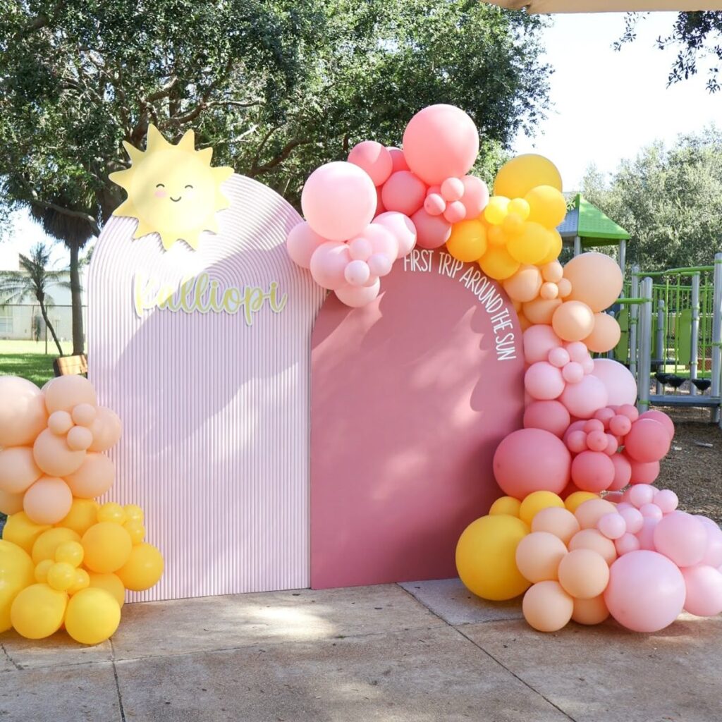 baby girl birthday decorations
